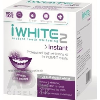 iWhite 2 sada pro bělení zubů 10 x 0,8 g