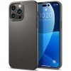 AppleMix Kryt SPIGEN Thin Fit pre Apple iPhone 14 Pro Max - Ultratenký - Plast / guma - Metalická sivá