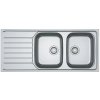 Franke Spark nerezový drez SKX 621 nerez 1160x500,sifón,E77000.173 FRA 101.0504.083