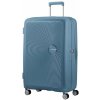 American Tourister SOUNDBOX Spinner 77 EXP Stone Blue modrá 97 l
