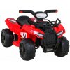 Joko Elektrická Štvorkolka Storm motor 25W MP3 a USB vstup + LED svetlo červená