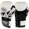 Boxerské rukavice - Katsudo - kožené - Kink - biele