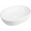 Oltens Hamnes umývadlo 47.5x34 cm oválny pultové umývadlo biela 40809000