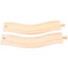 Oblúkové koľaje Bigjigs 22cm 2ks