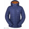 Rab Microlight Alpine dámska páperová bunda, patriot blue/marmalade L