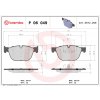 Sada brzdových platničiek, vždy 4 kusy v sade BREMBO P 06 049 (P06049)