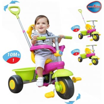 Smart Trike 1293300 UNO CLASSIC fialovo zelená