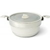 SEA TO SUMMIT Detour Stainless Steel Collapsible Pot - 5L, Moonstruck Grey