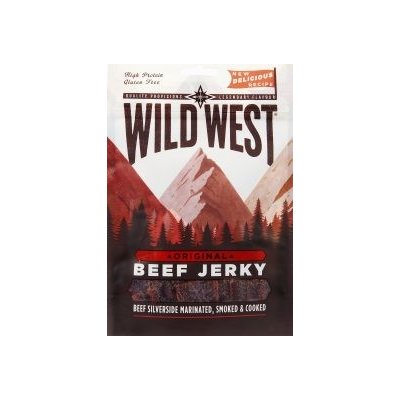 Wild West Beef Jerky Original sušené hovädzie mäso 25 g