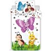 JERRY FABRICS Obliečky do detskej postieľky s motýľom včielkou a lienkou