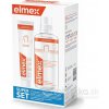 Elmex Caries Protection ústna voda 400 ml + Caries Protection zubná pasta 75 ml