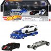 MATTEL Hot Wheels® Jay Lenos Prémiové balení 3 ks angličáků s tahačem