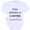 Body s potlačou New Baby a zavolaj MAMIČKU!