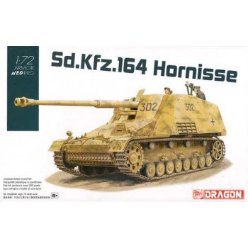 Model Kit tank 7625 Sd.Kfz.164 Hornisse w/NEO Track 1:72