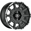 Sparco Dakar MBPLR 8.5x18 6x114.3 ET40 MATT BLACK LIP POLISHED+RIVETS