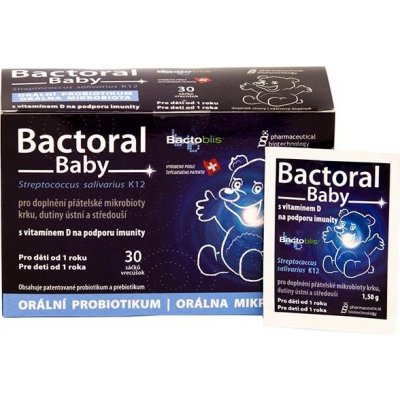 Pharmaceutical Biotechnology Bactoral Baby 30 vreciek