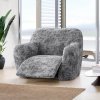 GA.I.CO poťahy MARMO šedé relaxačné kreslo 70 - 90 cm