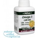 MedPharma Omega 3 Rybí olej Forte EPA + DHA 60+7 kapsúl
