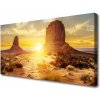 Obraz na plátne Púšť slnko krajina 100x50 cm