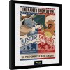 Rámovaný Obraz - Pokemon - Red V Blue, 30.5 × 40.6 cm