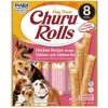 Churu Dog Rolls Chicken with Salmon wraps 8x12g