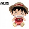 Plyšová hračka opica Monkey D. Luffy, hrdina kultovej mangy, 25 cm, originál