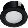 LED vstavané svietidlo Kanlux 23524 IMBER 1W 30lm 4000 K čierne