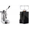 La Pavoni Stradivari Professional Lusso + Eureka Mignon Perfetto, BL black