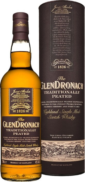 Glendronach Traditionally Peated 48% 0,7 l (tuba)