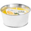 Sviečka Citronella CB146, repelentná, vedro, 130 g, 120x60 mm
