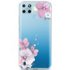 Kryt TopQ Realme C25Y silikón Violet Blossom 70585