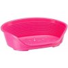 plastový pelech pre psov siesta Deluxe PINK 2/45 -49x36x17,5 cm Ferplast pelechy, vankúše