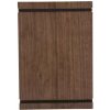 Securit Dosky na menu Walnut Range A4 drevené