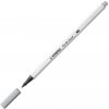 Fix so štetcovým hrotom pre rôzne šírky čiar STABILO Pen 68 Brush, studená šedá