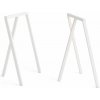 Hay Loop Stand Frame white