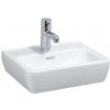 Laufen Pro - Umývadielko, 45x34 cm, 1 otvor na batériu, biela H8119510001041