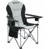 KingCamp Deluxe Hard Arms Chair KC3888_BLACK/MEDIUMGREY