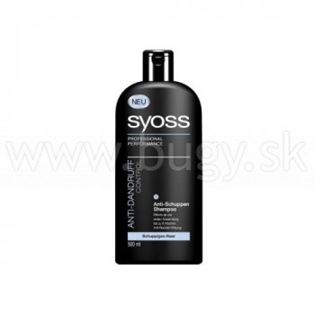 Syoss Anti Dandruff Control šampón na vlasy proti lupinám 500 ml od 3,95 €  - Heureka.sk