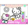 Hello Kitty omalovánka