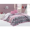 Prikrývka Riviéra Ružová - 220x240 + 2x 40x40 cm