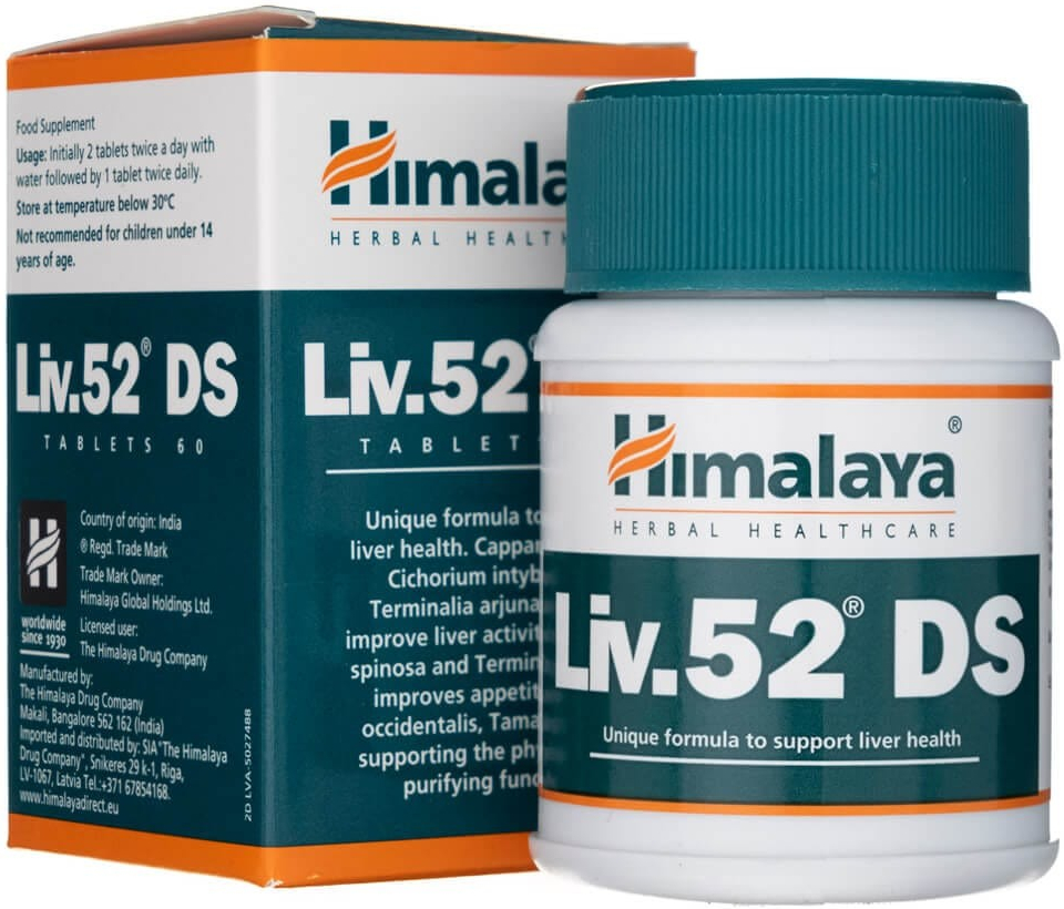 Himalaya Liv.52 DS 60 tabliet