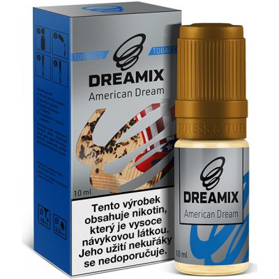 Dreamix Americký tabák 10ml Síla nikotinu: 12mg