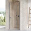 Ravak Chrome - Sprchové dvere, 88-91 cm, lesklý hliník/číre sklo 0QV70C00Z1