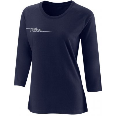 Wilson Team II 3 4 Sleeve Tch Tee W team navy