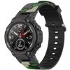 Xiaomi Maskáčový silikónový remienok pre Amazfit T-Rex / T-Rex Pro kamufláž Farba: zelená kamufláž