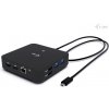 i-tec USB-C DP Dual HDMI Docking Station, Power Delivery 100W