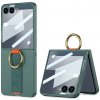 GKK 115546 GKK BAND Ochranný kryt s držiakom Samsung Galaxy Z Flip7 5G zelený