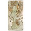 Pohľadnica Alfons Mucha – Winter, dlhá