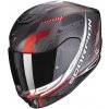 SCORPION prilba EXO-391 Haut matt black/silver/red - XL