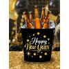 Guirca Kovová nádoba na chladenie sektu Happy New Year 19x23cm